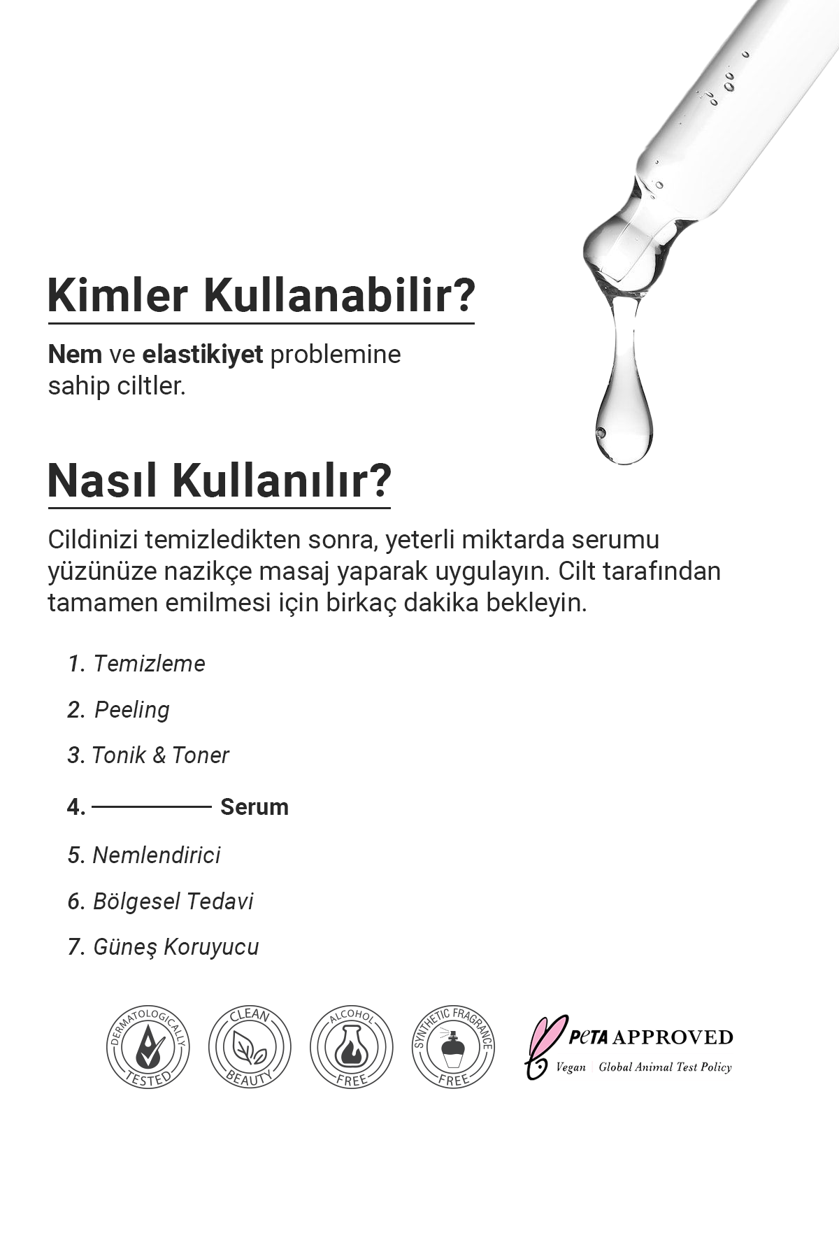 Yoğun Nemlendirici Hyalüronik Asit Serum 2% + Vit B5 30 ml
