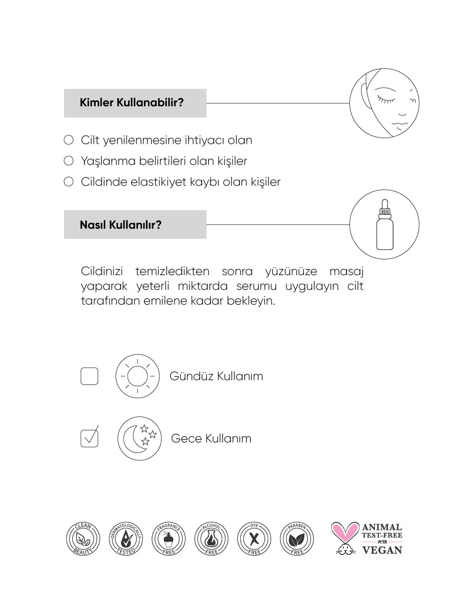 EGF Cilt Yenileyici Serum