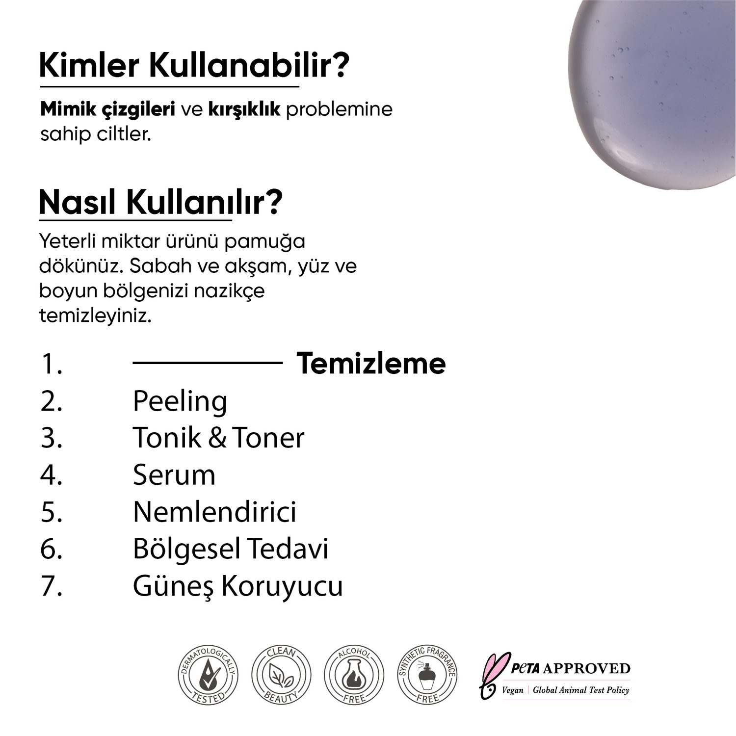 Yaşlanma Karşıtı Peptit Toner