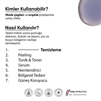 Yaşlanma Karşıtı Peptit Toner