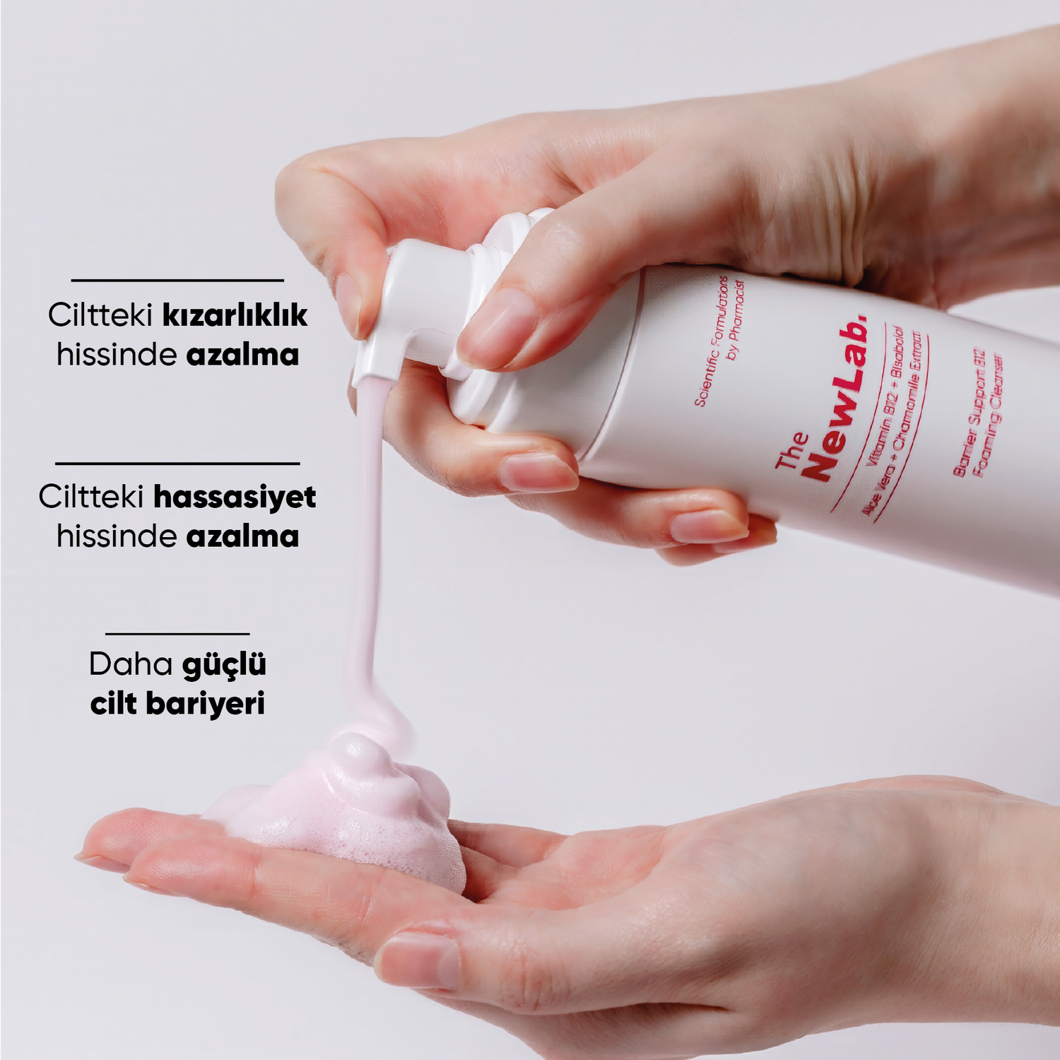 Bariyer Güçlendirici B12 Temizleme Köpüğü