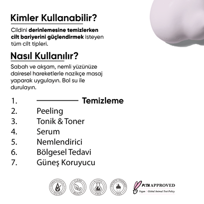 Bariyer Güçlendirici B12 Temizleme Köpüğü