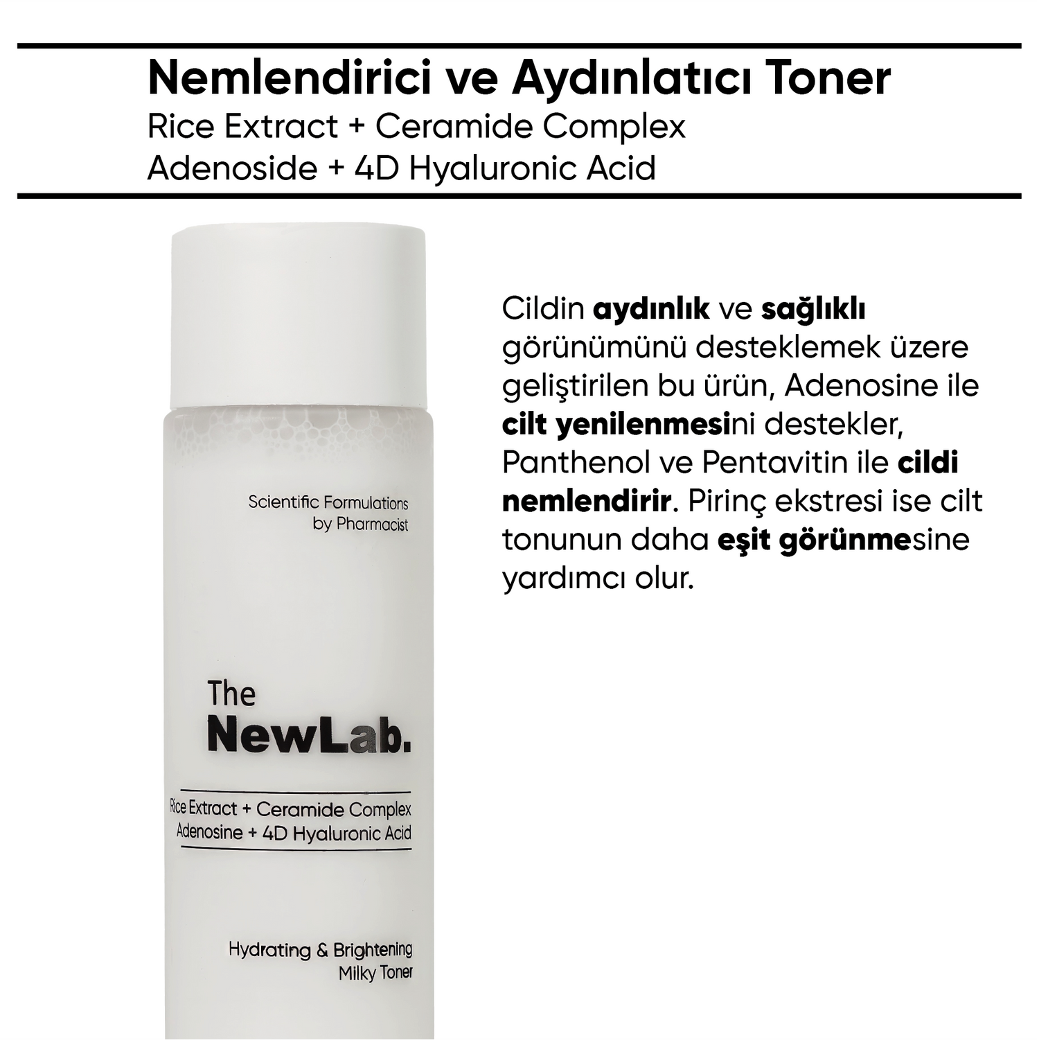 Nemlendirici ve Aydınlatıcı Toner