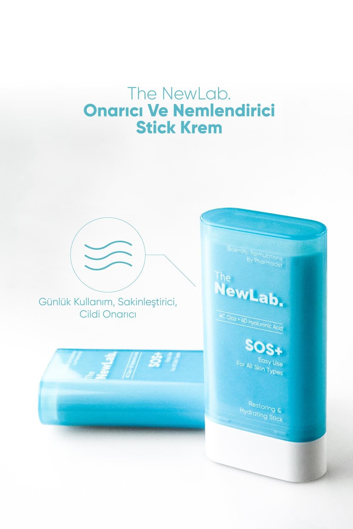 Onarıcı ve Nemlendirici Stick Krem (4C Cica 4D Hyaluronic Acid)